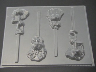 532sp Bugs Life Chocolate or Hard Candy Lollipop Mold
